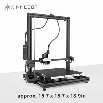 

Xinkebot Orca 2 Cygnus Large 3D Printer Dual Extruder Filament Sensor Auto Level 400x400x500mm 3D Drucker Impresora 3D Freebie