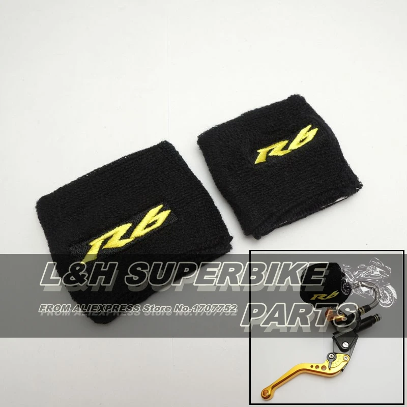 1 PAIR BIG & SMALL NEW Oil Reservoir Cover Sock Cuff Motorcycle Front