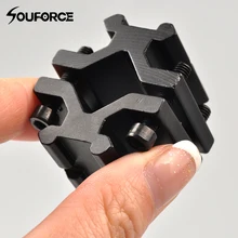 20 мм Пикатинни Вивер баррель крепление адаптер Регулируемый двойной рельс с гаечным ключом для прицела винтовки Тактический Охота