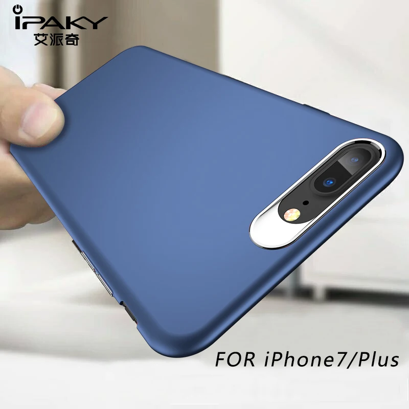 

IPAKY Ultra Thin Hard PC For Iphone 7 Case 360 Full Protection Cover Coque For Iphone 7 8 Plus For Iphone 8 7 Luxury Matte Case