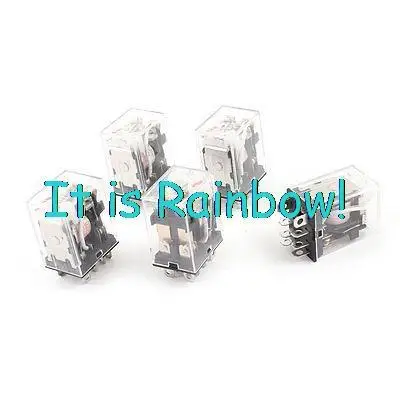 

Free Shipping JQX-13FL AC 220V Coil 8 Pins DPDT Red LED Indicator Light Power Relay 5 Pcs