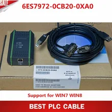 DHL корабль высокого качества Кабель программирования USB-MPI+ PLC/300/400 PLC DP/MPI для 6ES7972-0CB20-0XA0 WIN7 WIN8 быстрая отправка