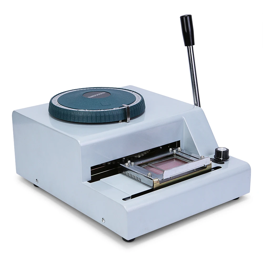 embossing embosser machine 68 character card making pvc card maker adjustable manual well made - Card Making Machine embossing embosser machine 68 character card making pvc card maker adjustable manual well made - Card Making Machine