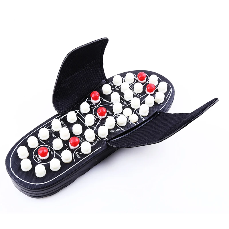 New Foot Massage Slippers Acupuncture Therapy Massager Shoes For Foot Acupoint Reflexology Feet Care Massageador Sandal