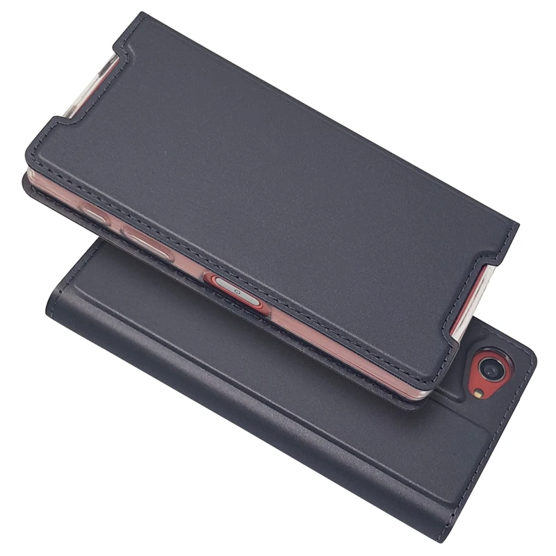 

Case For Coque Sony Xperia Z5 Compact Cover Flip PU Leather Wallet Phone Etui Cover For Sony Z5 Compact E5803 E5823 Z5 Mini Case