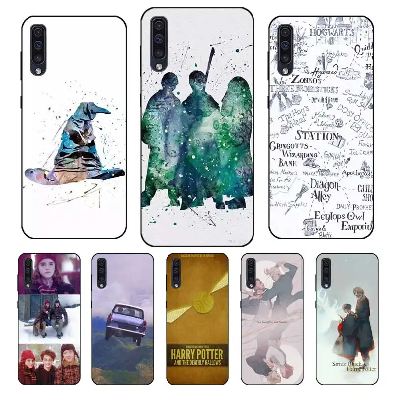 

P086 Harry Potter Popular Black Silicone Case For Samsung Galaxy A2 Core A6 A7 A8 A9 A10 A30 A40 A50 A60 A70 A8S A9S A20E Plus