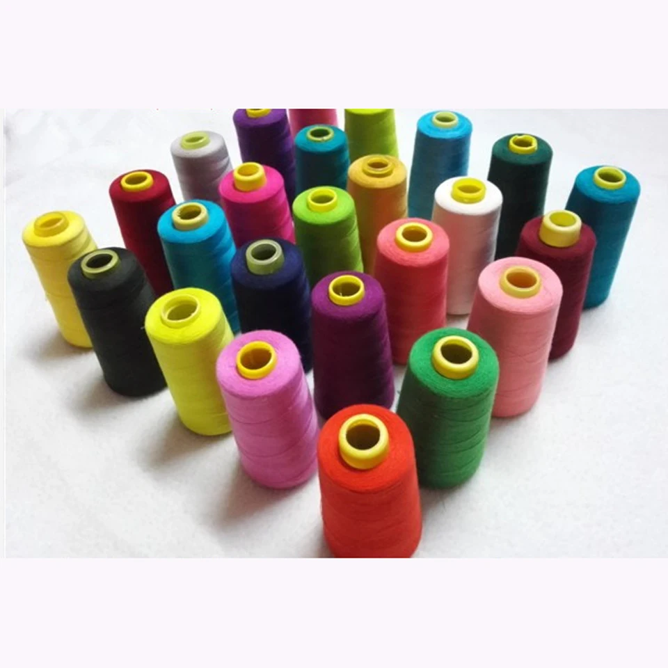 wholesale 5rolls/lot mixed color 3000yards/roll/color 40/2 sewing