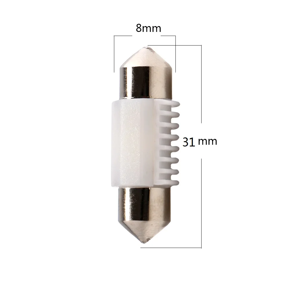 4 шт./лот керамический Festoon C5W 3030 2 SMD LED Canbus без ошибок авто Интерьер Купол лампы