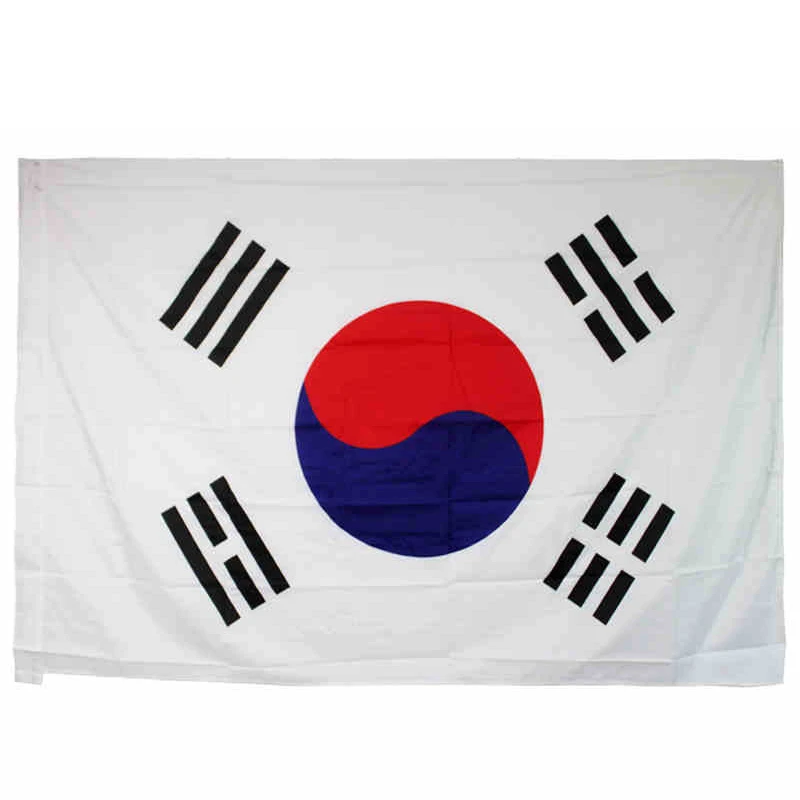New-3x5-Feet-Large-South-Korea-Flag-Polyester-the-Korean-National-Banner-Home-Decor (1)