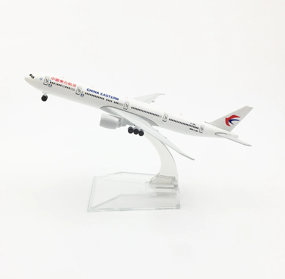 1/500 масштаб самолета Boeing 777 с шасси China Eastern Airlines 15 см сплав самолет B777 модель игрушки Детский подарок коллекция