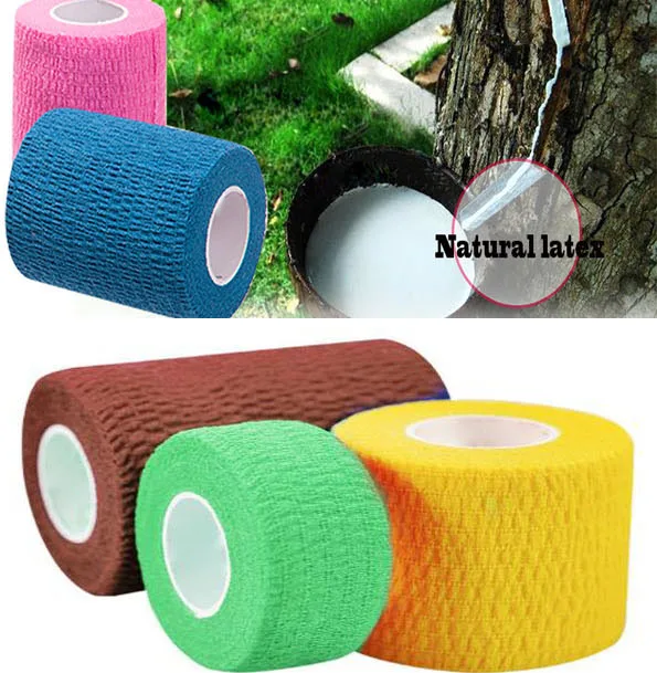 

Security protection CE/FDA Certification waterproof self adhesive elastic bandage 4.5M first aid kit Nonwoven Cohesive Bandage