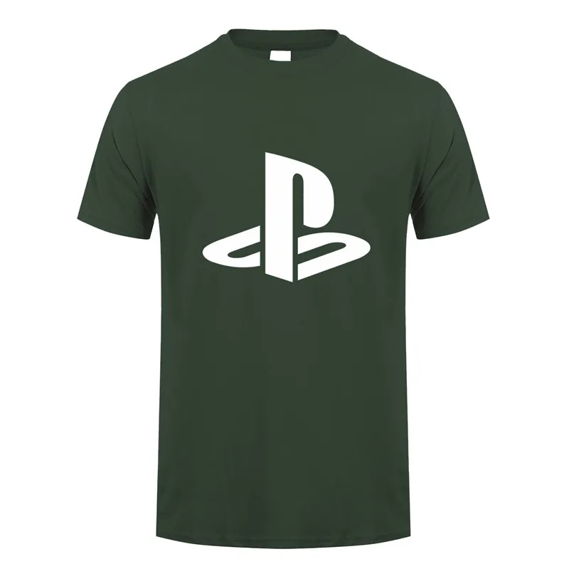 Футболка Playstation летняя хлопковая забавная футболка с короткими рукавами Мужская футболка футболки LH-083