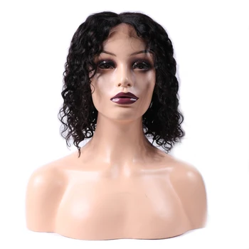 

Mstoxic Bob Malaysian Water Wave Wig 150% Short Lace Front Human Hair Wigs For Black Women 13x4 Pre Plucked Remy Hair Wig