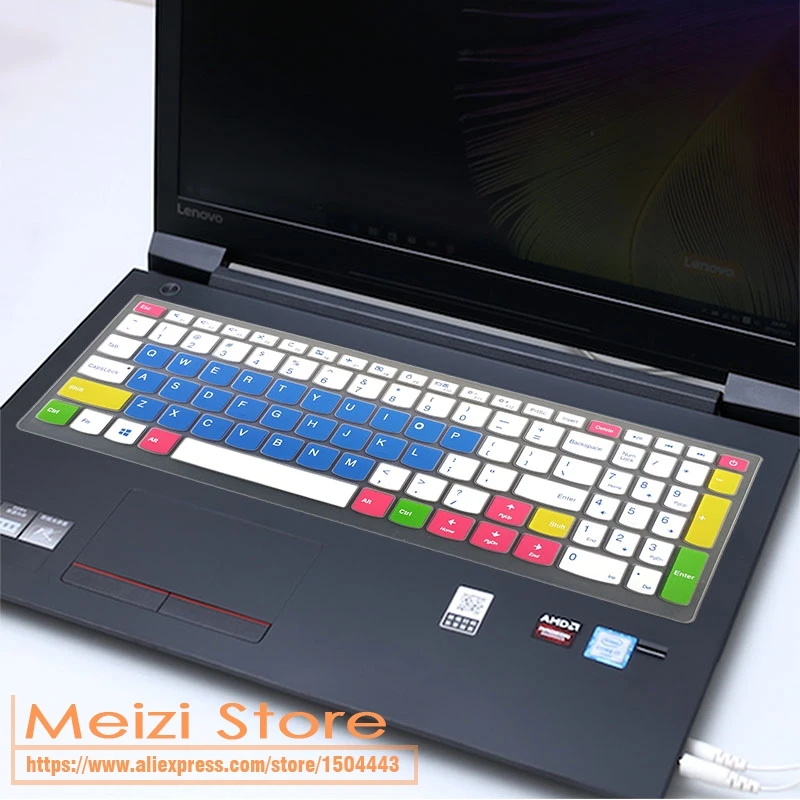 Силиконовый чехол на клавиатуру для Lenovo IdeaPad 510 15 6 дюйма Ideapad 110 17 3 310 Flex 4 дюймов 110-15