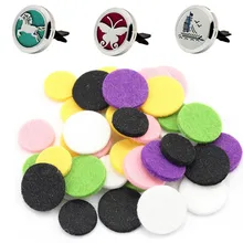 Автомобильный ароматизатор в дополнительной Pad диффузор для эфирных масел, хлопок декоративное украшение коврик Автоматический автомобильный воздушный freshener_1.24