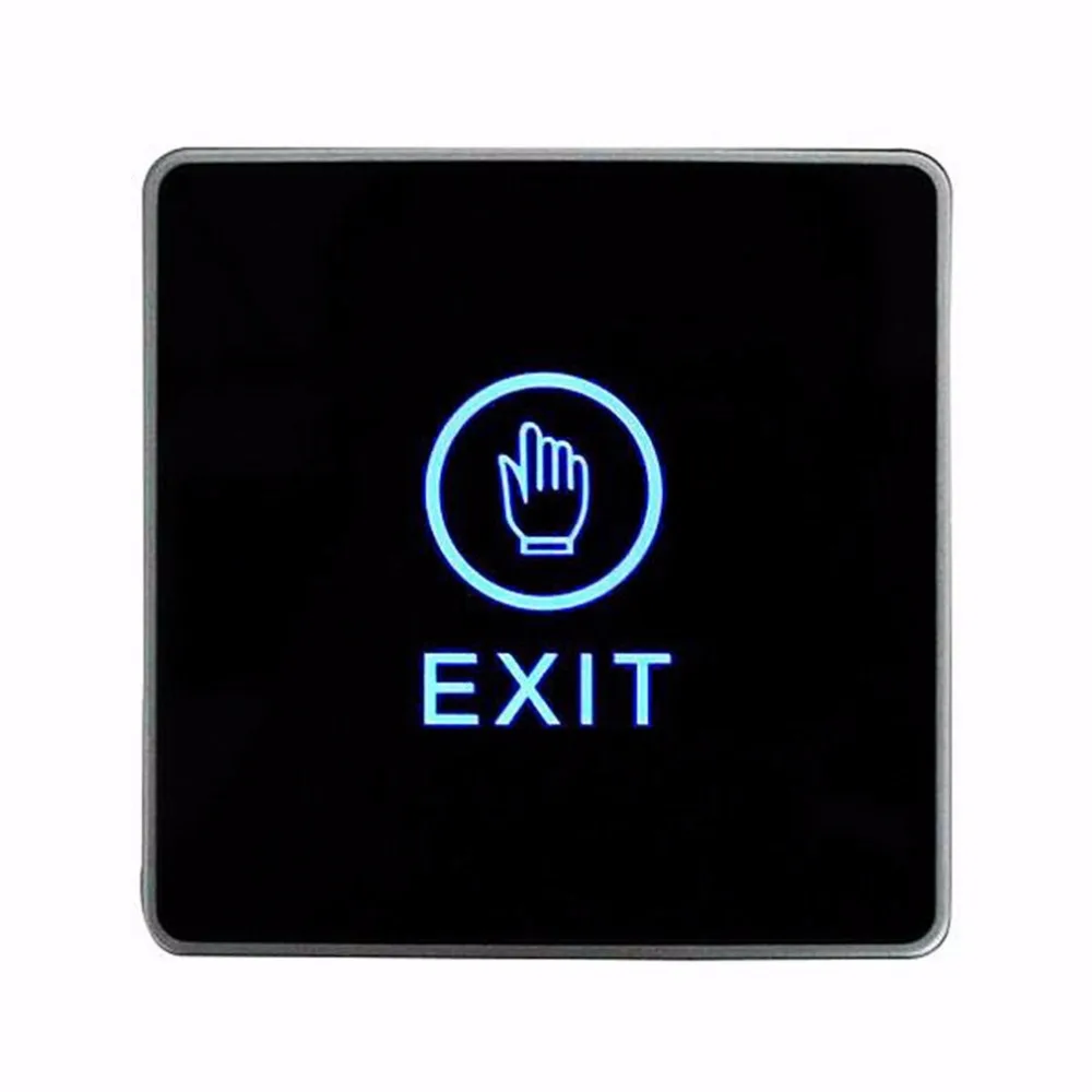 LESHP Eixt Кнопка выпуска сенсорная кнопка для выхода двери для системы контроля доступа для обеспечение домашней безопасности с Светодиодный индикатор