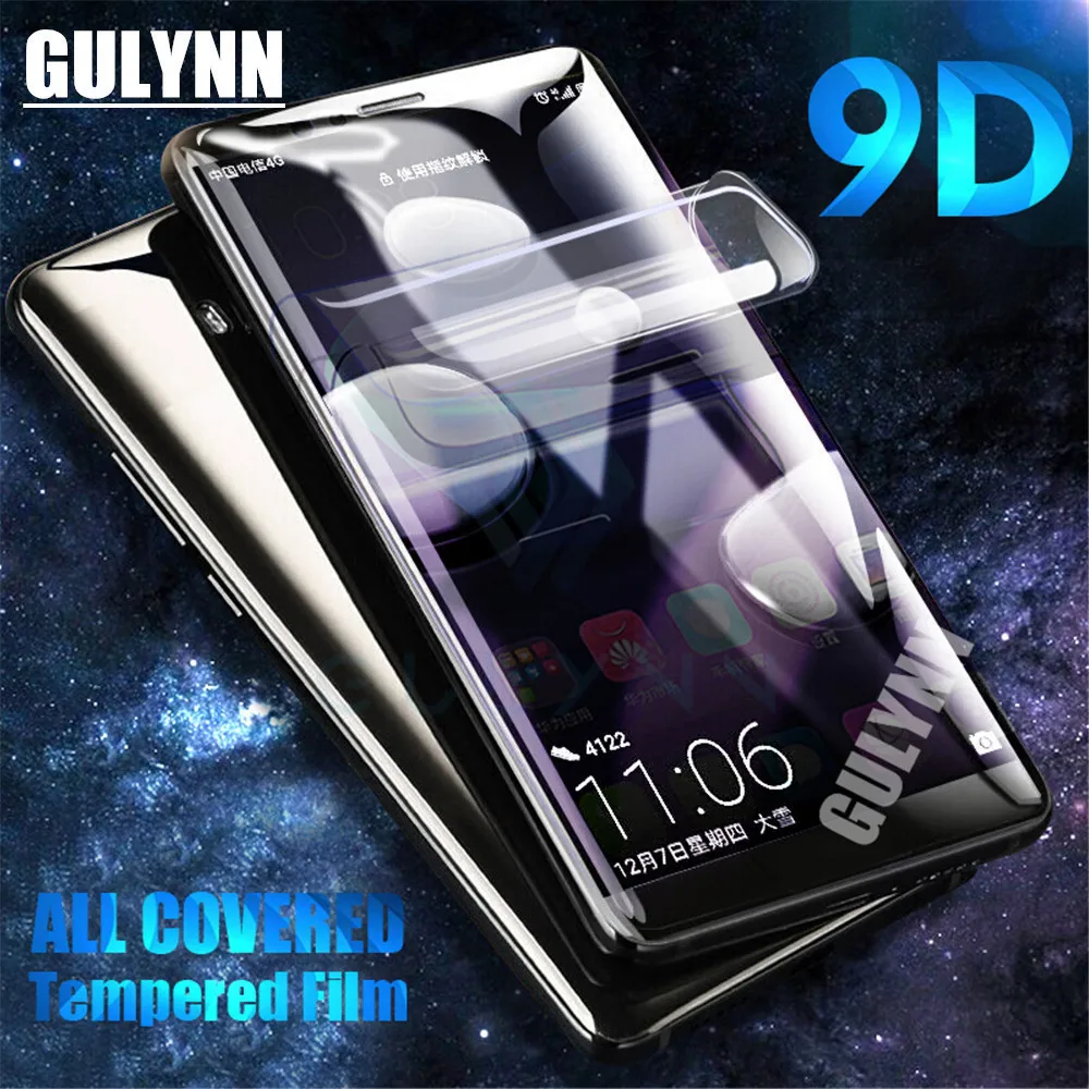 

9D Soft Cover Hydrogel Film For Huawei P10 P20 Mate 10 Pro LIte Upgrade Screen Protector For Huawei Honor 7X 8 9 10 Lite Cover