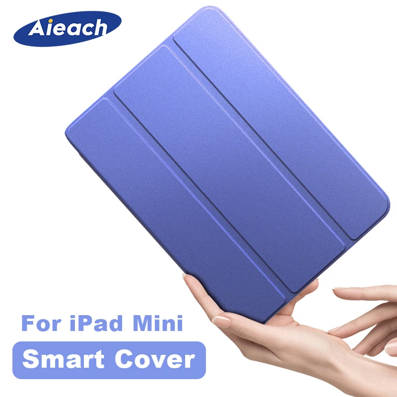 

For Apple iPad Mini 1 2 3 4 5 Case 7.9 inch Ultra Slim Smart Magnetic Stand PU Leather Silicone Cover For iPad mini 5 2019 Funda