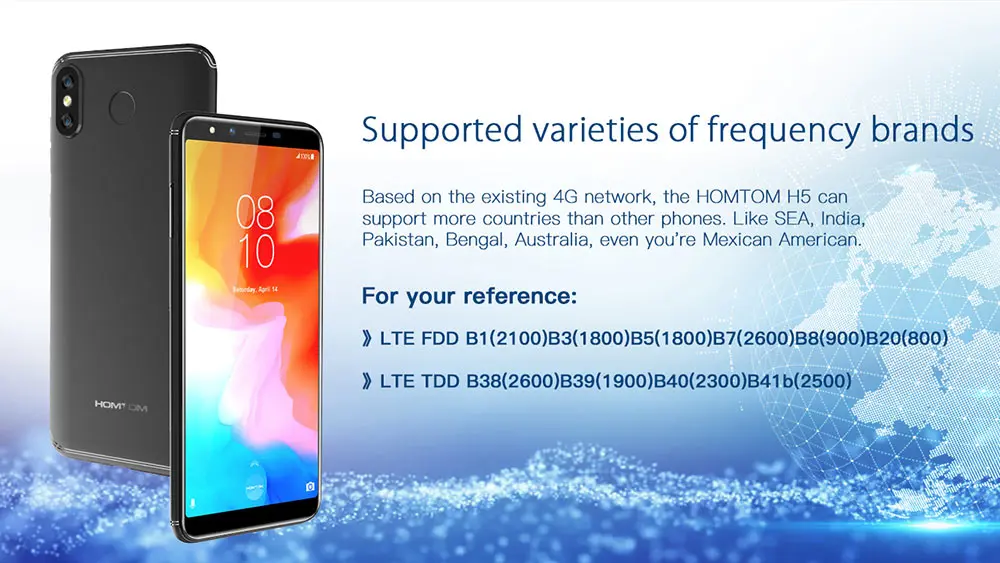 HOMTOM H5 4G Smartphone