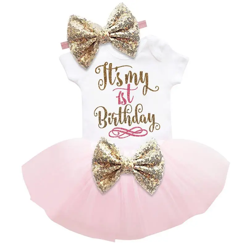 Комплект одежды для новорожденных девочек, 1 день рождения, единорог комбинезон, юбка, комплекты одежды, одежда для малышей, хлопковый костюм, летняя одежда - Цвет: 14