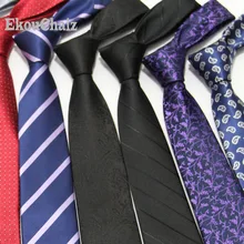 Новые Полиэстеровые галстуки в клетку Krawatte Модные мужские s Gravatas Para Ho мужские галстуки на шею 7 см деловые свадебные юбки мужские аксессуары галстук