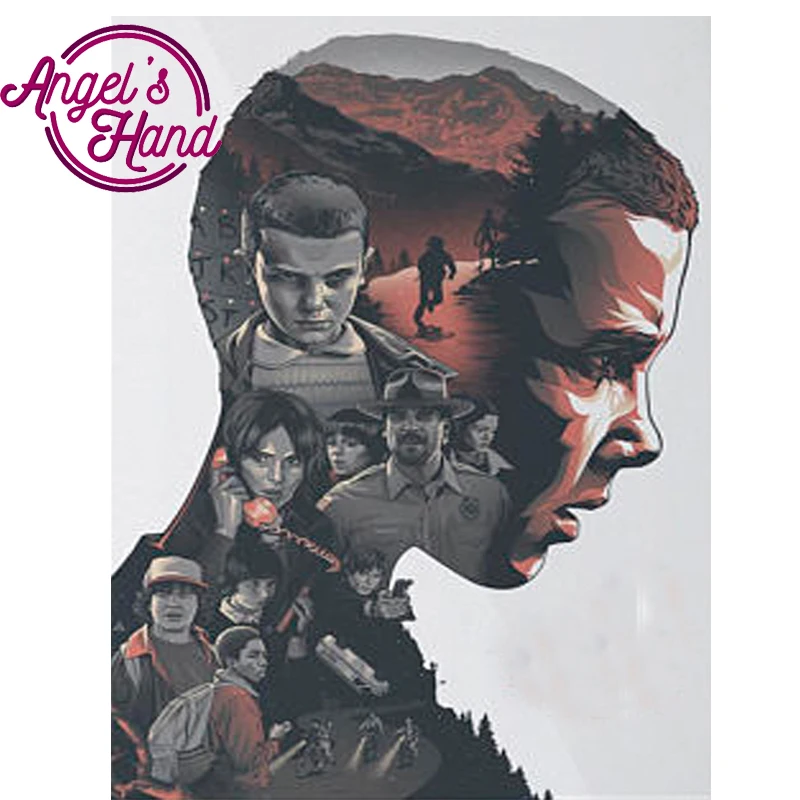 diamond embroidery Stranger things,5d diamond painting full diamond