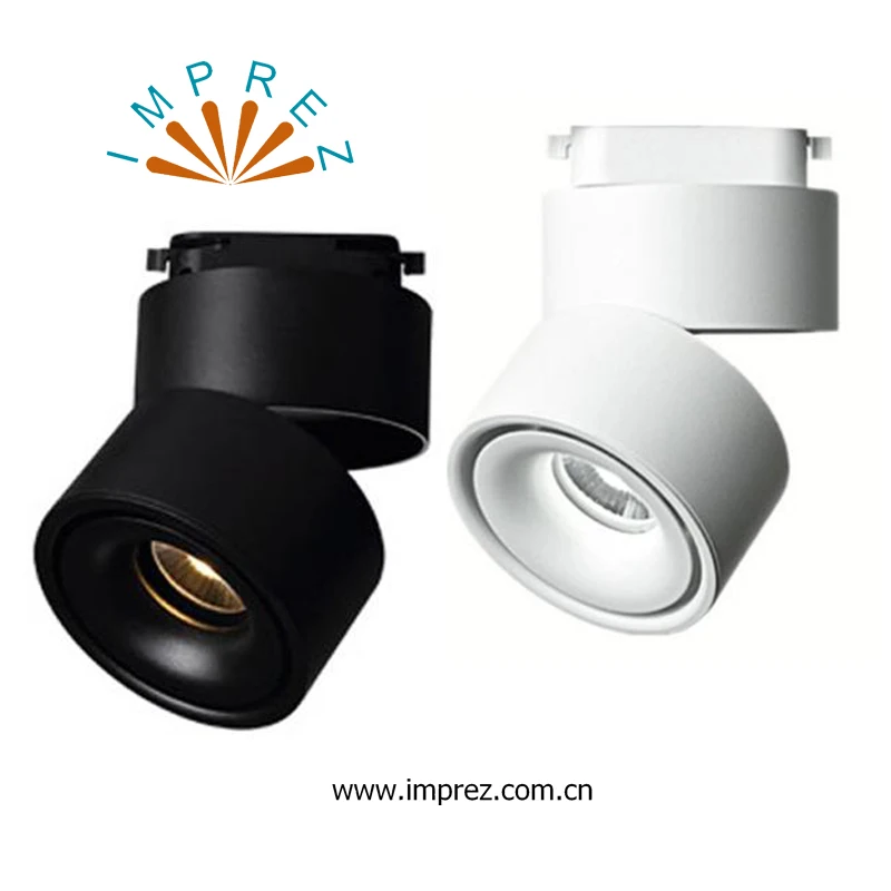 

12pcs/lot COB LED Downlight 15W 20W LED Surface Mounted Warm White LED Spot Light for Clothes Store Shopping Mall Livingroom