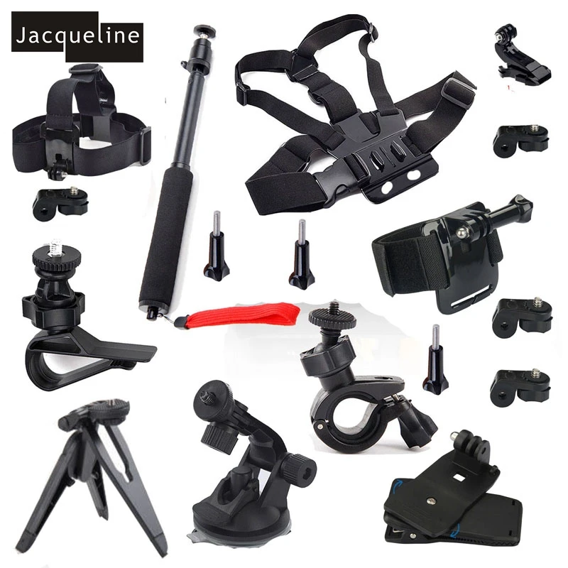 Jacqueline for Accessories Kit Monopod for Sony Action cam FDR AS15