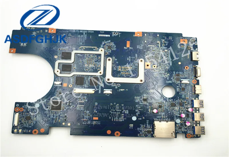 awesome  Laptop Motherboard 6-77-w230ss00-d02a FOR CLEVO W230SS motherboard 6-71-W23S0-D02A DDR3 Non-integra