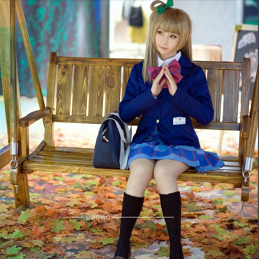 Lovelive / Love Live Cosplay Otonokizawa High School Costume Blue