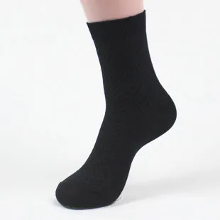 5 пар бамбуковых носков мужские повседневные бизнес антибактериальные дезодоранты дышащие мужские носки Длинные белые носки skarpetki бамбуковое волокно - Color: 5 Black