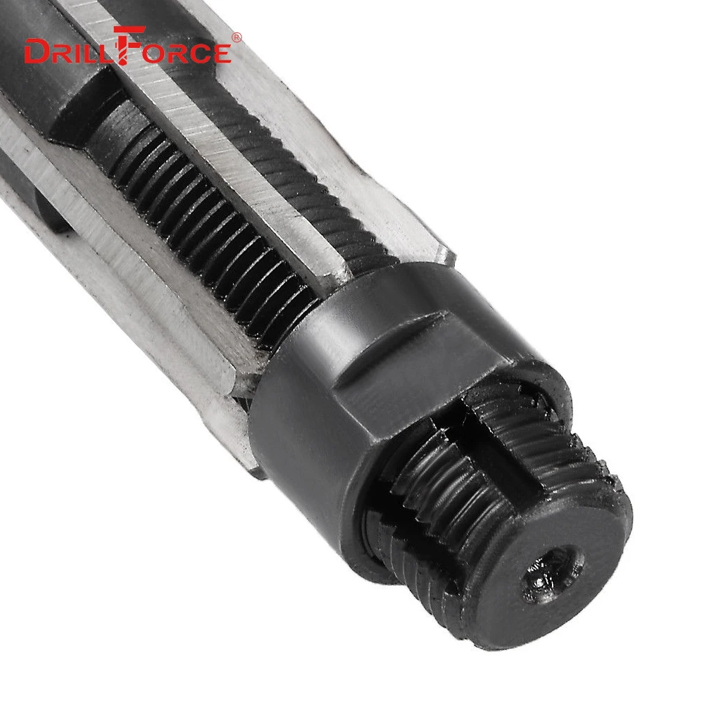 1PC 6.25-84mm Adjustable Hand Reamer HSS Size Range Cutting Tools 6 8 10 12 15 20 25 30 35 40 45 50 55 60 65 70 75 80 84mm 2