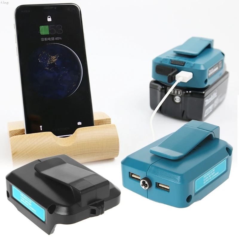 

USB Power Charging Adapter Converter For MAKITA ADP05 14-18V Li-ion Battery New l29k