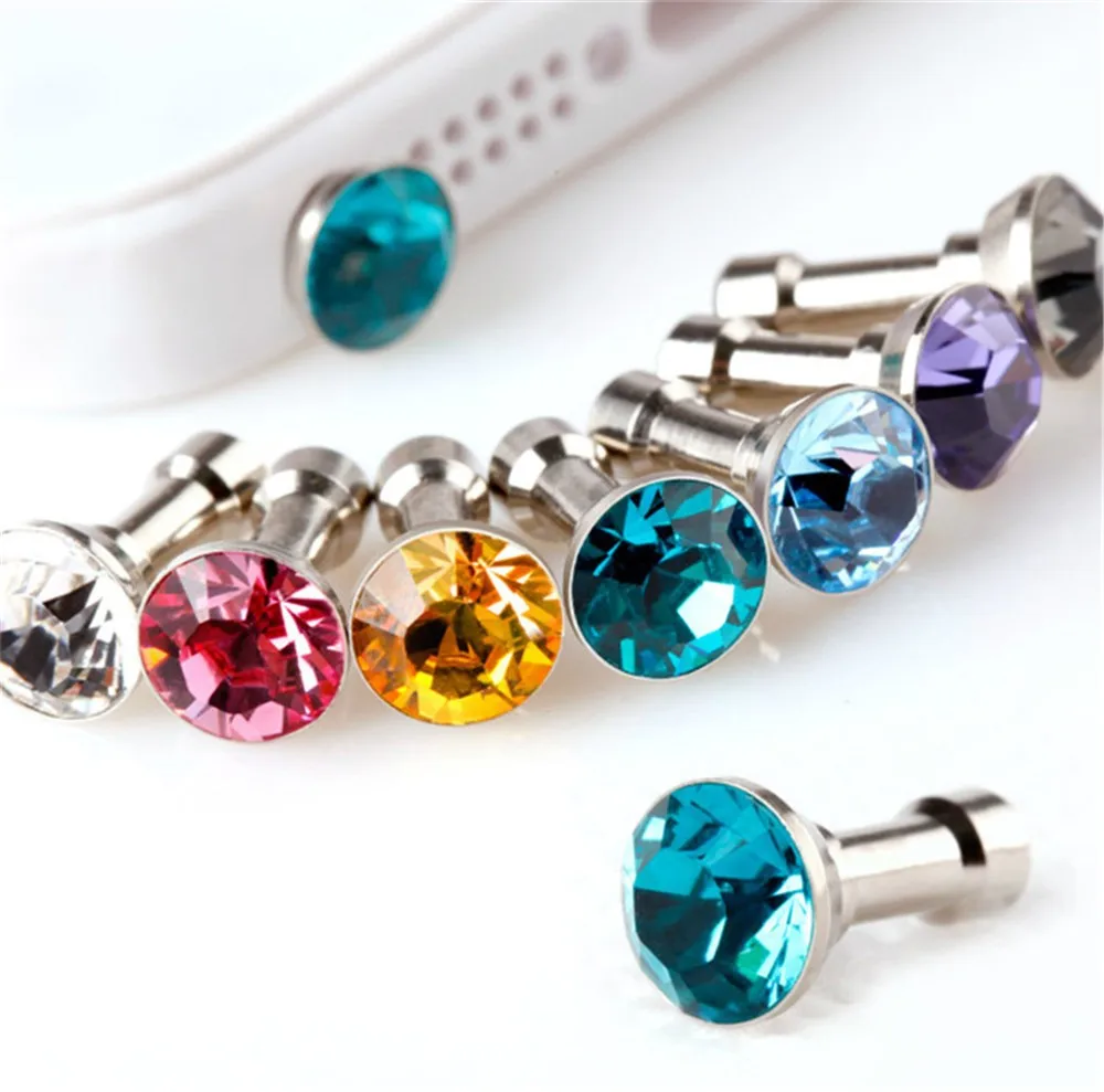 10pcs Bling Diamond Dust Plug Universal 3.5mm CellPhone Earphone Plug For iPhone 6 5sSamsung HTC Sony Headphone Jack Stopper #35 10pcs Bling Diamond Dust Plug Universal 3.5mm CellPhone Earphone Plug For iPhone 6 5sSamsung HTC Sony Headphone Jack Stopper #35
