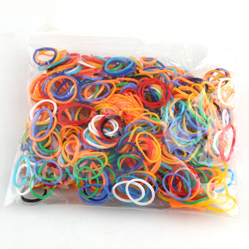 5packs (600 mix color pack) Loom Kits Fun Loom Bands Kit DIY Bracelets