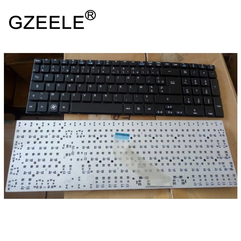 GZEELE клавиатура с французской раскладкой для acer Aspire V3-772 V3-772G AZERTY