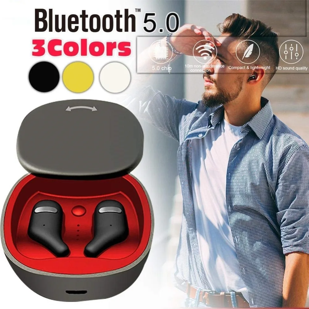 

Bluetooth 5.0 Earphones TWS Wireless Headphones Blutooth Earphone Handsfree Headphone Sports Earbuds Gaming Headset For Phone