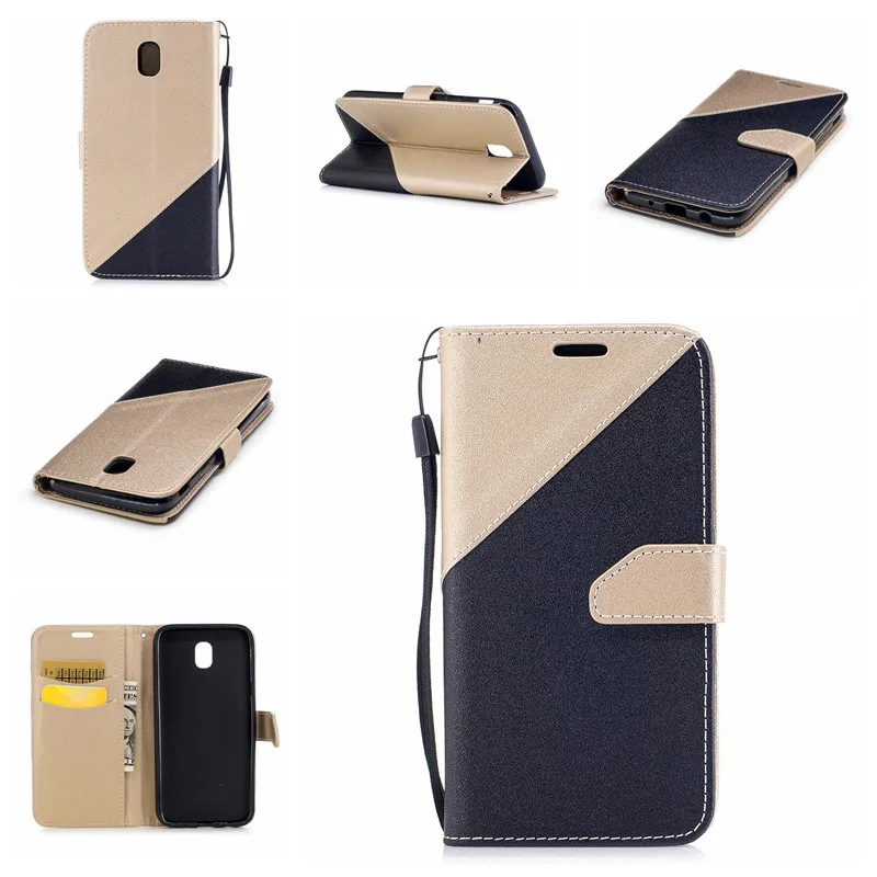 

For Samsung J5 2017 J530 Case Mixed Color Wallet Flip Leather Case Cover for Samsung Galaxy J5 2017 J530F SM-J530F Leather Cover