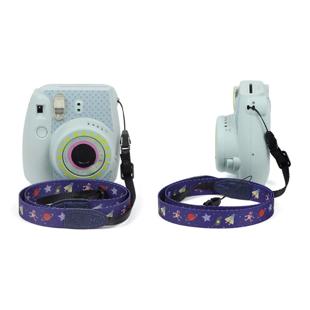 

Camera 1.2 Meter 47.2 inch Cute Neck Shoulder Strap Belt for Instax Camera Mini 9 / Mini 25 / Mini 70 / Mini 90-Pink