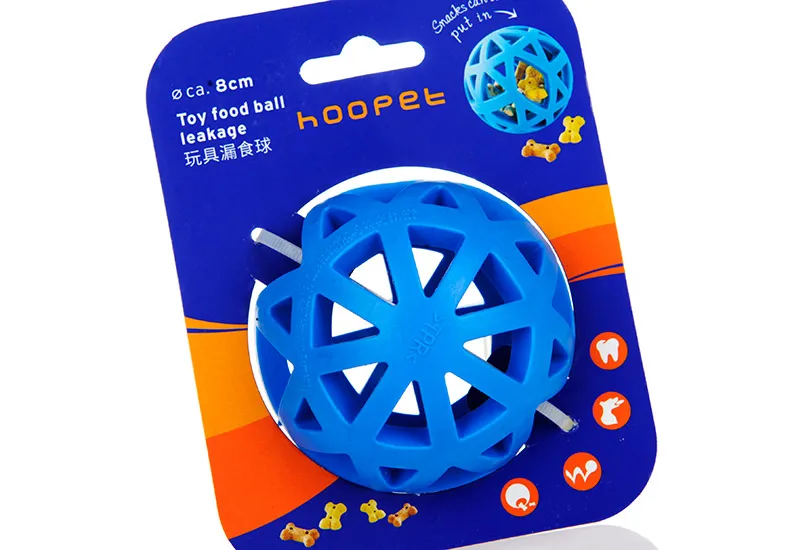 8CM Pet Dog Toy Food Ball Toy Natural TPR Rubber Interactive Dog Chew Toys Treats Leakage Ball Bite-Resistant Teeth Clean Ball (12)