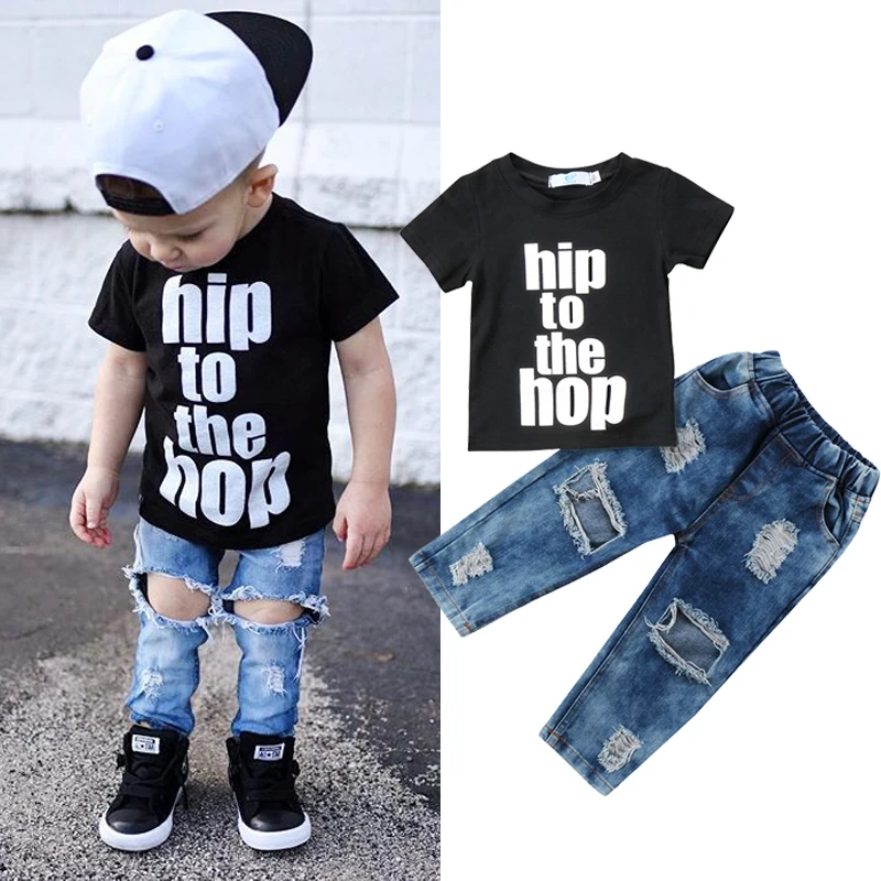 baby boy jeans dress