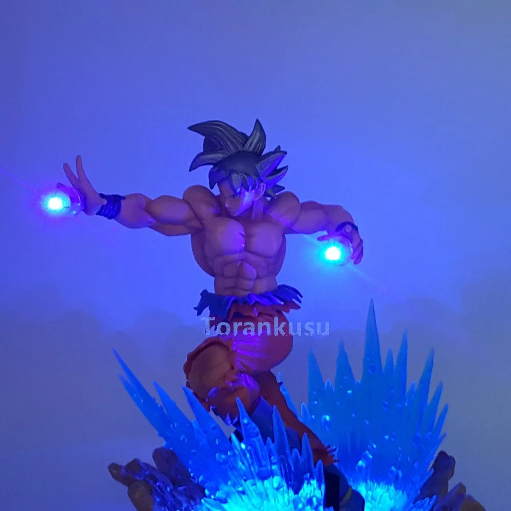 Dragon Ball Goku Ultra Instinct Action Figure Dragon Ball Super Figurine DBZ Goku Model Toys Anime Doll DIY204