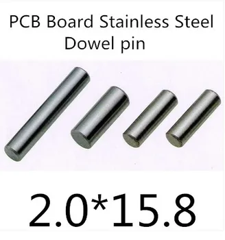 

200pcs/lot High Quality 2.0mm stainless steel pcb board dowel pin length 15,8