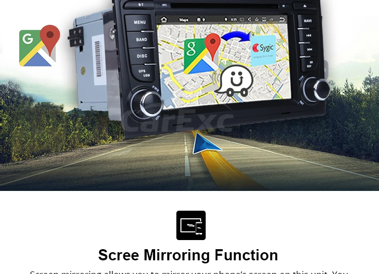 Excellent 7 Inch Android  9.0 Car DVD Player For Audi/A4/S4 2002-2008 With Canbus Wifi FM/AM GPS Radio Multimedia Screen Navi Carplay 5