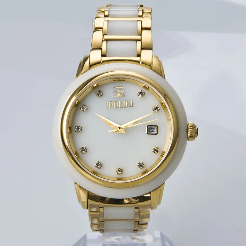 

Hotan Jade Wrist Watch Originality Leisure Time Male Fund Wrist Watch Fully Automatic Mechanics Mechanism Surface