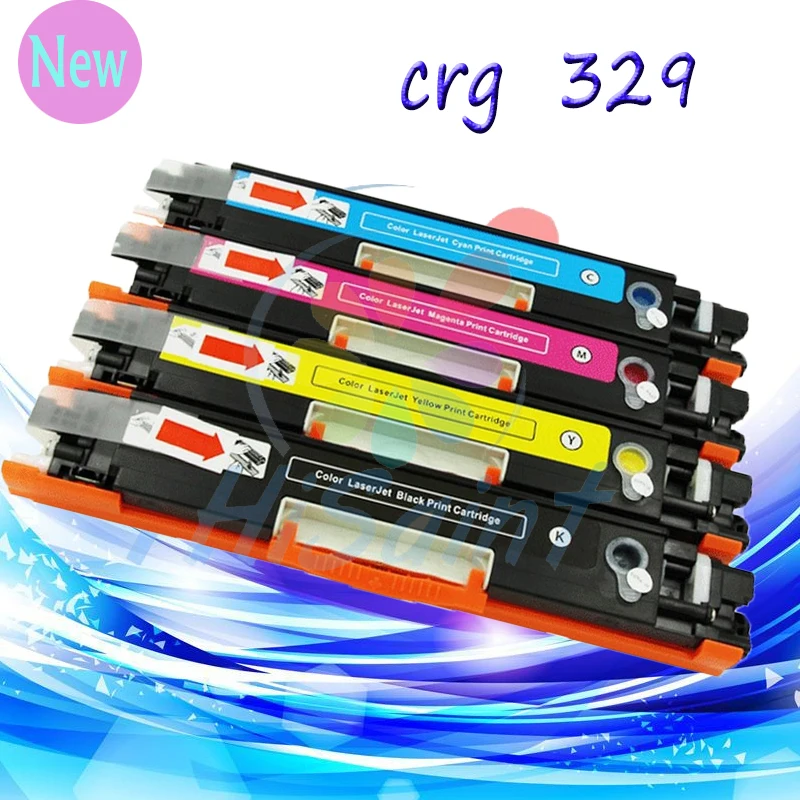 

[Hisaint] The price of two sets of for canon Color Toner Cartridge for Canon LBP7010 LBP7018C Impressora CRG729/329/129 BK C Y M