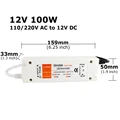12V 100W