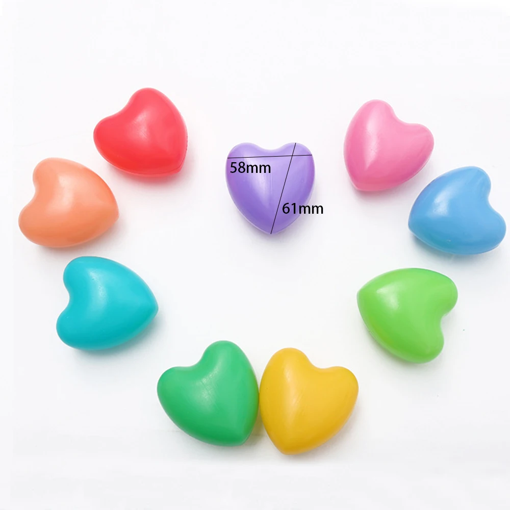 50/100 шт./компл. экологически чистые шарики Love Star пластиковые водяной бассейн