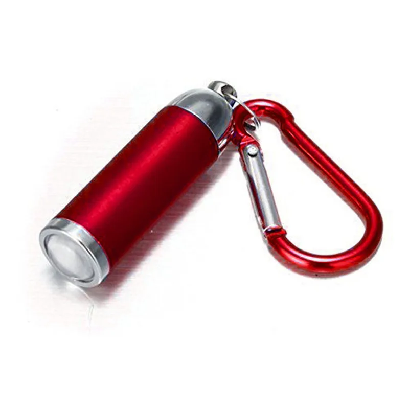 1 шт. ультра яркий мини светодиодный фонарь для кемпинга, портативный креативный брелок для ключей, подарок для женщин и девушек