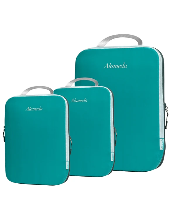3 шт. Сальниковая набивка кубики для органайзер для подгузников сумка подходит для путешествий Carryon багаж/рюкзак внутренние детские сумки для маленьких кормящих - Цвет: Green
